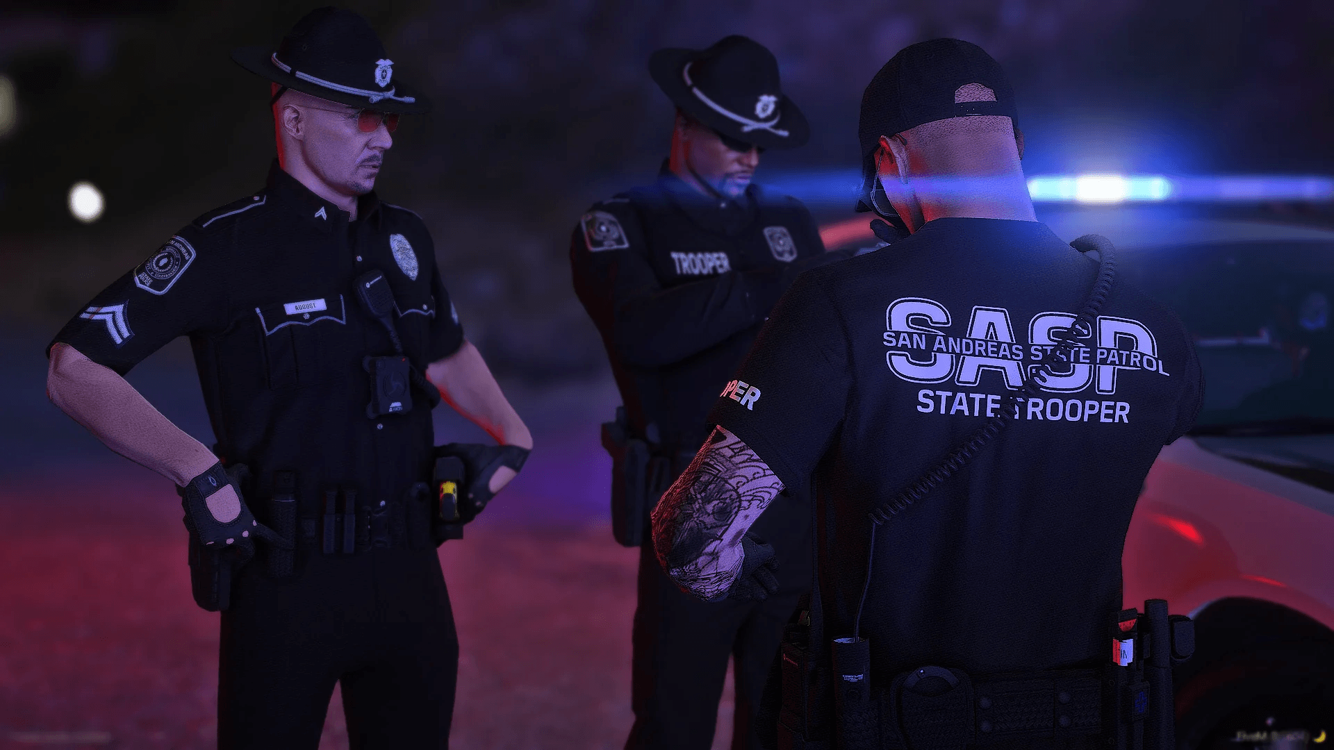 Officers Los Santos Police Department v terénu